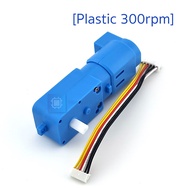 มอเตอร์เกียร์ DC Motor 6-12V พร้อม AB Phase Encoder 110 rpm/300 rpm TT motor