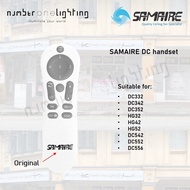 [Original] [Ready Stocks] Samaire DC ceiling fan remote control handset replacement, include free pairing method