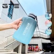GTE 2200ML Large Capacity Water Cup Men Women Fitness Sports Bottle Student Plastic Space Bottle - F