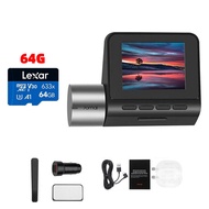 70mai กล้องติดรถยนต์ A500S 2.7K Ultra Full HD ISmart จอภาพสำหรับจอดรถบันทึกวิดีโอ GPS