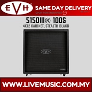 EVH 5150III 100S 4x12 Guitar Speaker Cabinet-Stealth Black