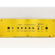 Zk-Tb21 Bluetooth Speaker Plate No Moving (Plate Slot 5*22cm/5*23) Gold Aluminum 4mm Thick Battery O