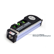 Fixit LevelPro3 Penggaris Laser Waterpass Meteran Laser - meteran 5 meter paling bagus - meteran 7 m
