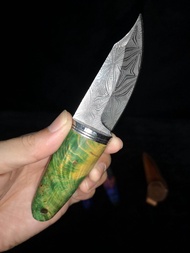 พกพา​ มี3แบบให้เลือก​ เหล็ก​7CR13​mov​ งานสวยใบแกะลาย