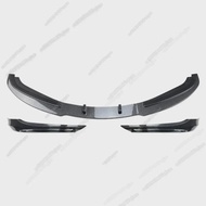 For BMW 3 Series E90 E91 LCI Facelift 325i 330i 2007-2012 Car Front Bumper Lip Splitter ABS Gloss Bl