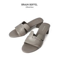 Braun Buffel (Online Exclusive) Ule Sandal Heels In Humus