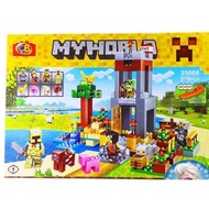Lắp ráp xếp hình lego my world 35068 - Tháp canh chống quái vật