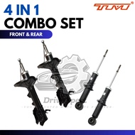 [4 IN 1] TM Original Front Absorber / Rear Absorber - Toyota Corolla SEG 1.6 AE101 AE111 (91-02)