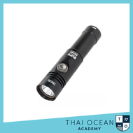 SUPE RD75E Recreational Torch ความสว่าง 1200lumen พร้อมถ่านชาร์ทในตัว ใช้ดำน้ำ กันน้ำได้ดี