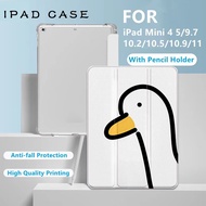 Apple iPad Air 4 case 10.9 inch Air1/2/3 9.7 10.5 Ipad case with Pencil Holder shockproof 2017/2018/2019/2020/2021 Pro11 inch ipad cover 8th/9th gen 10.2 pencil slot Mini4/5/6