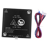 Aluminum Heated Bed 12V Hotbed 220*220*3Mm With Wire Heatbed Platform Kit For Anet A8 A6 3D Printer Parts