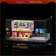 MagiDeal 1/64 Diecast Car Display Case Diecast Car Diorama Display Case Dustproof Cover