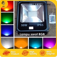 NEW Lampu Sorot RGB Warna Warni 50 Watt