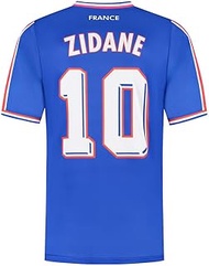 Zidane France Football Jersey - World Cup 1998 - Children and Adults - Boys - Men - Sports Goods - G