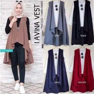 Lf LAVINA VEST XL CARDIGAN PREMIUM QUALITY/ CARDIGAN/ Wanita