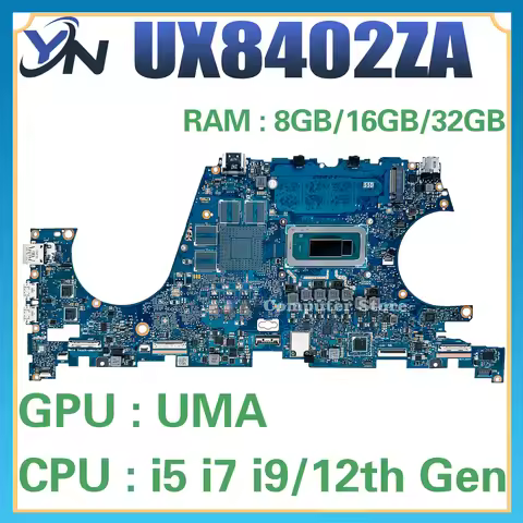 UX8402Z Mainboard For ASUS UX8402ZA BX8402ZA BX8402ZE RX8402ZE RX8402ZA UX8402ZE Laptop Motherboard 