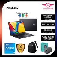 Asus Vivobook 16X K3605Z-FRP1008WS 16'' WUXGA Laptop Indie Black ( i5-12500H, 8GB, 512GB SSD, RTX205