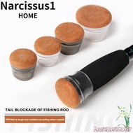 NARCISSUS Fishing Rod Handle Protective , Random Color Deodorant Rod Bottom Protector,  Silicagel Ro