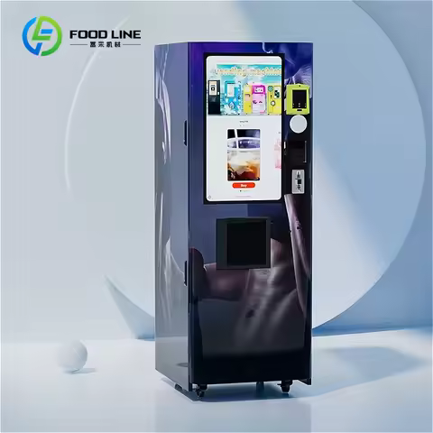 Self Service Shake Vending Machine Gym Protein Shake Energy Drinks Vending Machine 32-inch Touchscre