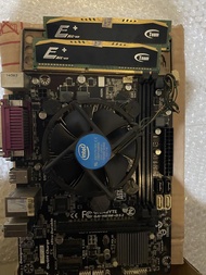 gigabyte h81m ds2 b+ ram 2x2gb kit 4gb Team elit second normal tested