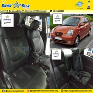 Superstar Cushion Kia Picanto 2004-2011 1.0 Mario Leather Seat Cover