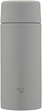 Zojirushi Mahobin SM-ZB36-HM Water Bottle Seamless 12.2 fl oz (360 ml) Screw Stainless Steel Mug, Me