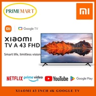 XIAOMI TV A43 / A PRO 43 2026 4K FHD Google TV w Google ASSISTANT - FREE DELIVERY