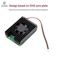 For  CM5 Heatsink Fan for Compute Module 5 IO & PoE Board Enhanced Cooling .coolmall123th