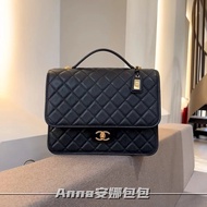 Chanel Bag chanel 22k Nameplate Backpack Show Style chanel Backpack chanel Bag Lychee Pattern Patent