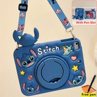 Case For Samsung Tab S6 Lite 2024 10.4inch P620 P625 2022 P610 360 Degree Rotatable Stand Cute With 