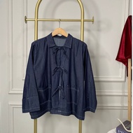MAYNA TOP-TOP POLOS - DAILY TOP - WORK TOP - COLLEGE TOP - TOP - DENIM TOP