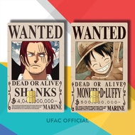 FLAZZ ANIME ONE PIECE WANTED JJM2G STICKER FLAZZ ANIME ONE PIECE WANTED BOUNTY NAMI USOP GOLD ROGER 