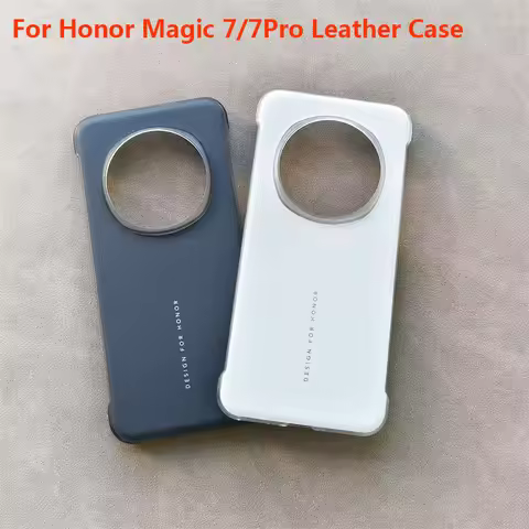 Original For Honor Magic 7/7Pro Leather Protective Shockproof Case Honor Magic7 Magic 7 pro Luxury B