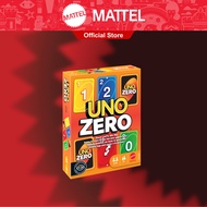 Mattel Games UNO ZeroTM Card Game - High-Stakes Family Party Game for Kids, Teens, and Adults