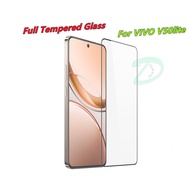 For Vivo V50 lite Full Tempered Glass Screen Protector V50lite 4G / 5G 9H Protective Glass Full Glue