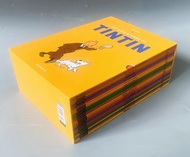 [Special Price:Box Damaged]The Adventures of Tintin 23 books set paperback large format English comi