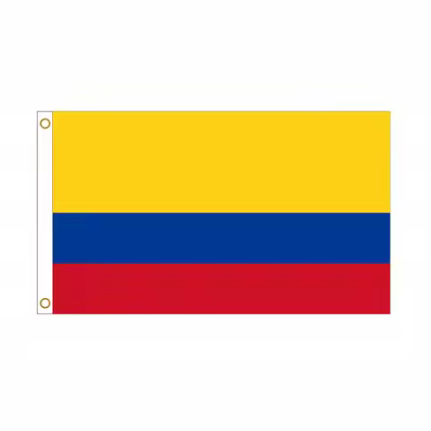 5 Pcs/lot Colombia National Flag 90x150cm Colombia Flag The Republic of Colombia National Flag whole