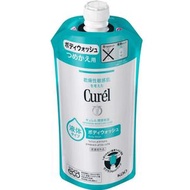 花王 - Curel 潤浸保濕 沐浴露 補充裝 340ml [平行進口]