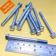 MESIN Cvt block bolt m6x70 pitch 1.0 original engine block bolt 8 universal key