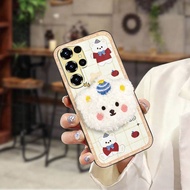 Plush Back Cover Phone Case For Oukitel C68 3D three-dimensional Anti-knock Soft case Shockproof Emb