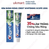 Kem Đánh Răng Crest 3D White Brilliance Trắng Răng Ngừa Sâu Răng Hơi Thở Thơm Mát