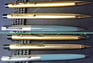 近新釋出極稀少 派克51 0.9mm灰鋼 PENTEL Q565 0.5mm 金色自動鉛筆