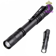 YOUCE Pen Shape Flashlight, Waterproof LED LED Flashlight, Useful Portable Pen Clip Lighting Tool Mi