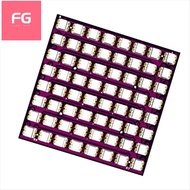 Pixel Screen  Red Pixel Screen Dotstar High Density 8X 8, 64 Bit Rgb