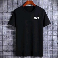 KATUN Men's Distro T-shirt Short Sleeve 3x3 Logo Men's T-shirt Cotton Material T-shirt Top