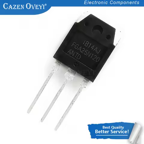 5pcs/lot FGA25N120ANTD FGA25N120 25N120 TO-3P 1200V NPT Trench IGBT FGA25N120ANTDTU In Stock