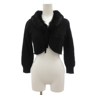 kumikyoku Knit Bolero Jacket black Direct from Japan Secondhand