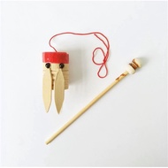 Bamboo Cicada Sound Making Toy Cicada Toy Bamboo Mainan Buluh Jangkrik Bunyi 竹蝉