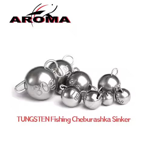 TUNGSTEN Fishing Cheburashka Sinker 1G/1.5G/2G/3G/5G/7G/30G Accesories Swing Jig Head Bullet Weights