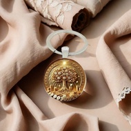 1pc Wealthy Money Bar Keychain, Glass Pendant With Wealth Symbolic Meaning, Fashionable Gift For Chr